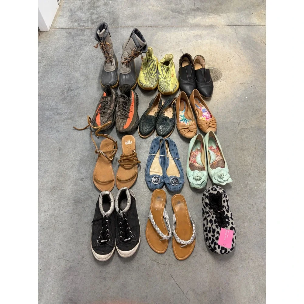 Yeezy, Free People, Coach, MK Mixed Women's 12 Pair Shoe Bundle NWT/FAIR